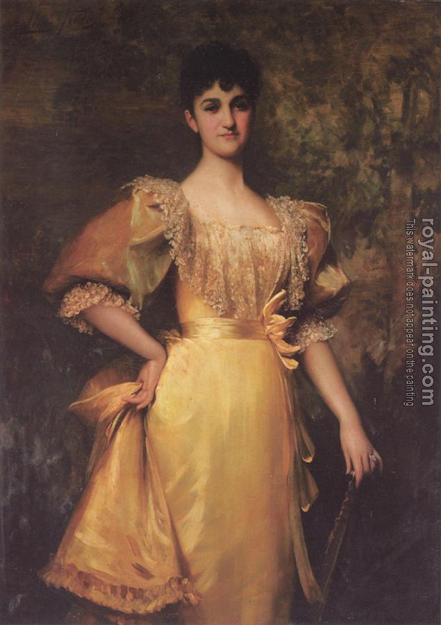 Samuel Luke Fildes : Mrs Pantia Ralli